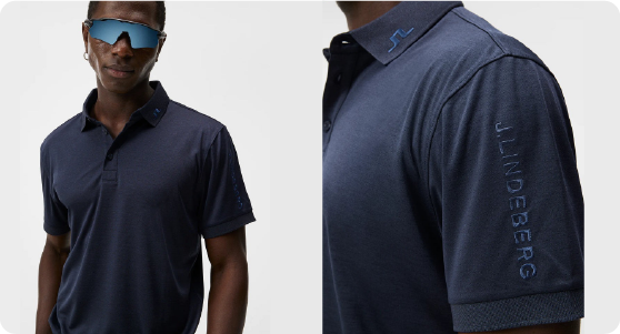 J.LINDEBERG TOUR TECH REGULAR FIT POLO(黑) J.LINDEBERG TOUR TECH REGULAR FIT POLO(黑)